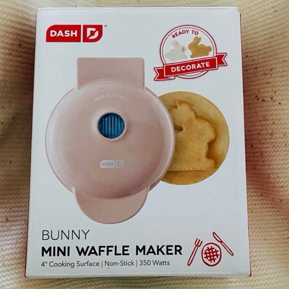 Dash bunny waffle maker